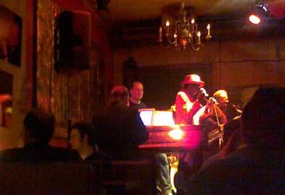 Freddy Strong in Voglers Jazzbar, München